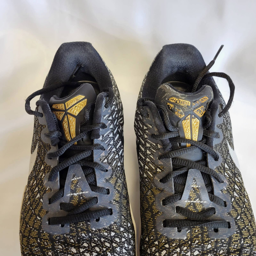 Nike Mamba Instinct Athletic Shoes Gold Silver size 8 - Picture 7 of 8